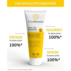 CICAMANUKA BAUME CORPS REPARATEUR 10+ - PHARMACIE VERTE - Herboristerie à Nantes depuis 1942 - Plantes en Vrac - Tisane - EPS - 