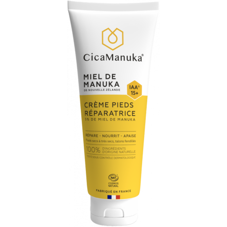 CICAMANUKA CREME PIEDS REPARATRICE 15+ - PHARMACIE VERTE - Herboristerie à Nantes depuis 1942 - Plantes en Vrac - Tisane - EPS -