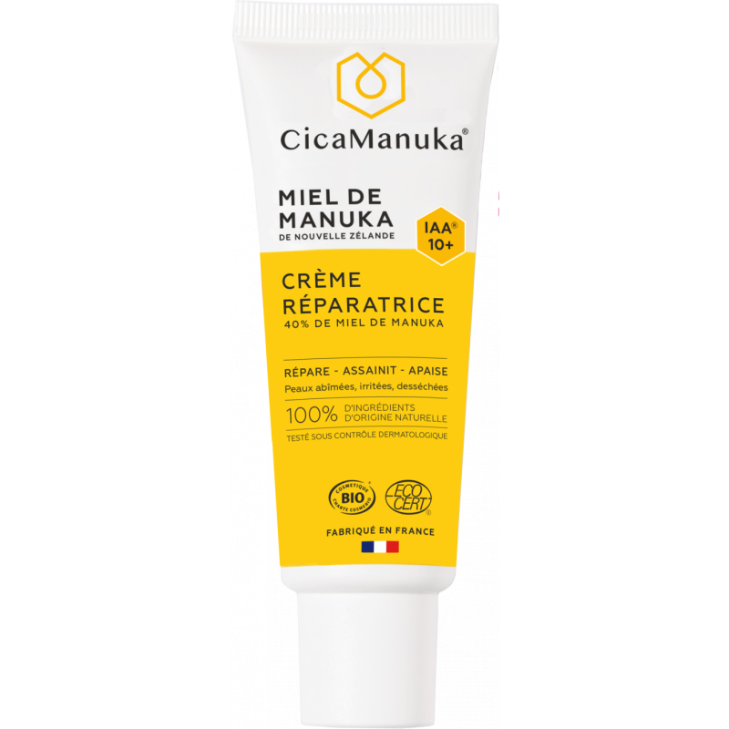 CICAMANUKA CREME REPARATRICE 10+ - PHARMACIE VERTE - Herboristerie à Nantes depuis 1942 - Plantes en Vrac - Tisane - EPS - Bourg CICAMANUKA CREME REPARATRICE 10+ - PHARMACIE VERTE - Herboristerie à Nantes depuis 1942 - Plantes en Vrac - Tisane - EPS - Bourg
