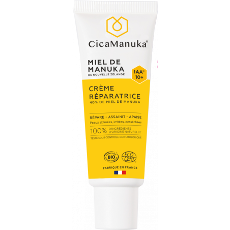 CICAMANUKA CREME REPARATRICE 10+ - PHARMACIE VERTE - Herboristerie à Nantes depuis 1942 - Plantes en Vrac - Tisane - EPS - Bourg
