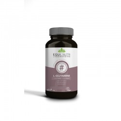 EQUINUTRI - L GLUTAMINE 500mg - 60 Gélules - PHARMACIE VERTE - Herboristerie à Nantes depuis 1942 - Plantes en Vrac - Tisane - E