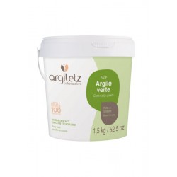 Argile verte pot 1,5KG - PHARMACIE VERTE - Herboristerie à Nantes depuis 1942 - Plantes en Vrac - Tisane - EPS - Bourgeon - Myco