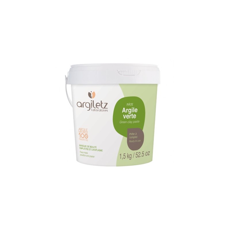 Argile verte pot 1,5KG - PHARMACIE VERTE - Herboristerie à Nantes depuis 1942 - Plantes en Vrac - Tisane - EPS - Bourgeon - Myco Argile verte pot 1,5KG - PHARMACIE VERTE - Herboristerie à Nantes depuis 1942 - Plantes en Vrac - Tisane - EPS - Bourgeon - Myco