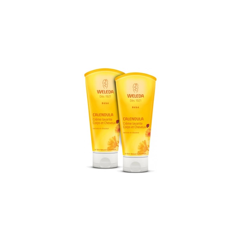 Crème Lavante Corps et Cheveux au Calendula - 200ml x2 - PHARMACIE VERTE - Herboristerie à Nantes depuis 1942 - Plantes en Vrac Crème Lavante Corps et Cheveux au Calendula - 200ml x2 - PHARMACIE VERTE - Herboristerie à Nantes depuis 1942 - Plantes en Vrac