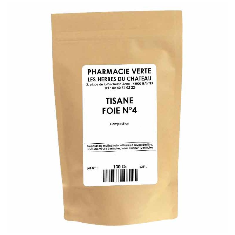 FOIE N° 4 - 150GR - PHARMACIE VERTE - Herboristerie à Nantes depuis 1942 - Plantes en Vrac - Tisane - EPS - Bourgeon - Mycothéra FOIE N° 4 - 150GR - PHARMACIE VERTE - Herboristerie à Nantes depuis 1942 - Plantes en Vrac - Tisane - EPS - Bourgeon - Mycothéra