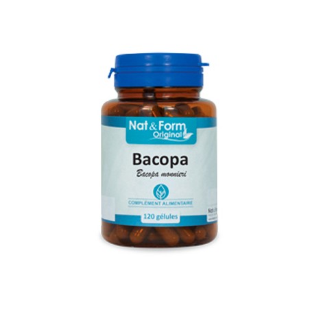 Bacopa - 200 Gélules - PHARMACIE VERTE - Herboristerie à Nantes depuis 1942 - Plantes en Vrac - Tisane - EPS - Bourgeon - Mycoth
