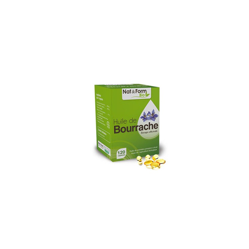 Bourrache Bio - 120 Capsules - PHARMACIE VERTE - Herboristerie à Nantes depuis 1942 - Plantes en Vrac - Tisane - EPS - Bourgeon Bourrache Bio - 120 Capsules - PHARMACIE VERTE - Herboristerie à Nantes depuis 1942 - Plantes en Vrac - Tisane - EPS - Bourgeon