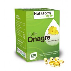 Onagre Bio - 120 Capsules - PHARMACIE VERTE - Herboristerie à Nantes depuis 1942 - Plantes en Vrac - Tisane - EPS - Bourgeon - M