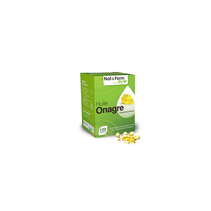 Onagre Bio - 120 Capsules - PHARMACIE VERTE - Herboristerie à Nantes depuis 1942 - Plantes en Vrac - Tisane - EPS - Bourgeon - M