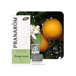 Orange Douce Zeste Bio HE - 10ml - PHARMACIE VERTE - Herboristerie à Nantes depuis 1942 - Plantes en Vrac - Tisane - EPS - Bourg