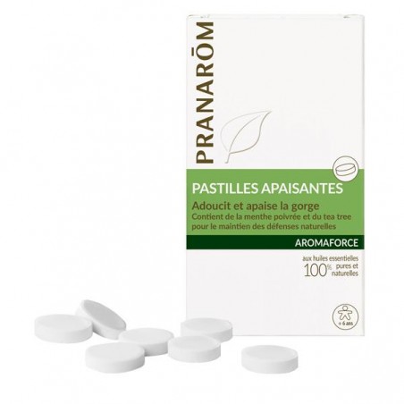 Pastilles Apaisantes pour la Gorge - 21 pastilles - PHARMACIE VERTE - Herboristerie à Nantes depuis 1942 - Plantes en Vrac - Tis
