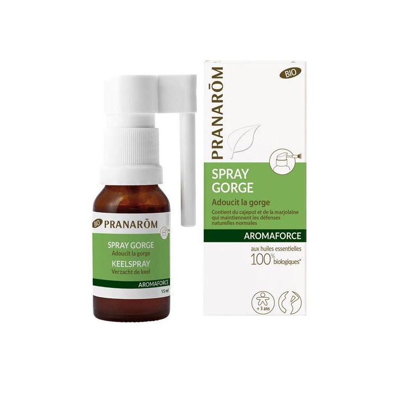 Spray Gorge - 15ml - PHARMACIE VERTE - Herboristerie à Nantes depuis 1942 - Plantes en Vrac - Tisane - EPS - Bourgeon - Mycothér