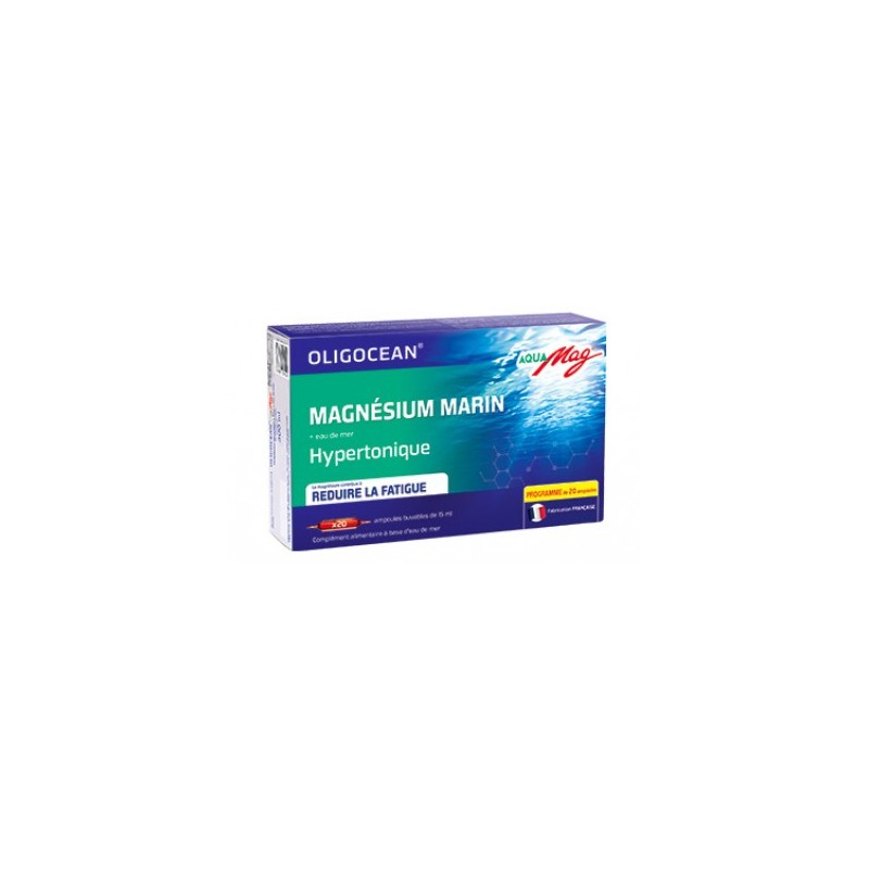 OLIGOCEAN AQUAMAG - 20 ampoules 15ml - PHARMACIE VERTE - Herboristerie à Nantes depuis 1942 - Plantes en Vrac - Tisane - EPS - B OLIGOCEAN AQUAMAG - 20 ampoules 15ml - PHARMACIE VERTE - Herboristerie à Nantes depuis 1942 - Plantes en Vrac - Tisane - EPS - B