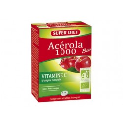 ACEROLA BIO - 24 comprimés - PHARMACIE VERTE - Herboristerie à Nantes depuis 1942 - Plantes en Vrac - Tisane - EPS - Bourgeon -