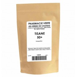 50+ - 120GR - PHARMACIE VERTE - Herboristerie à Nantes depuis 1942 - Plantes en Vrac - Tisane - EPS - Bourgeon - Mycothérapie -