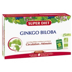 GINKGO BILOBA BIO - 20 ampoules 15ml - PHARMACIE VERTE - Herboristerie à Nantes depuis 1942 - Plantes en Vrac - Tisane - EPS - B