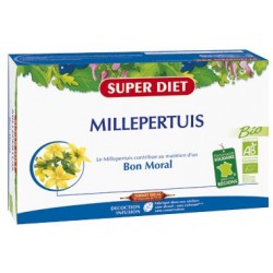 MILLEPERTUIS BIO - 20 ampoules 15ml - PHARMACIE VERTE - Herboristerie à Nantes depuis 1942 - Plantes en Vrac - Tisane - EPS - Bo