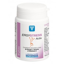 ERGYSTRESS Activ - 60 gélules - PHARMACIE VERTE - Herboristerie à Nantes depuis 1942 - Plantes en Vrac - Tisane - EPS - Bourgeon