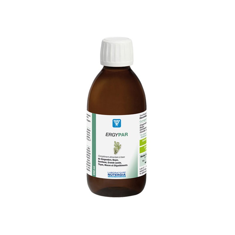 ERGYPAR - 250ml - PHARMACIE VERTE - Herboristerie à Nantes depuis 1942 - Plantes en Vrac - Tisane - EPS - Bourgeon - Mycothérapi ERGYPAR - 250ml - PHARMACIE VERTE - Herboristerie à Nantes depuis 1942 - Plantes en Vrac - Tisane - EPS - Bourgeon - Mycothérapi
