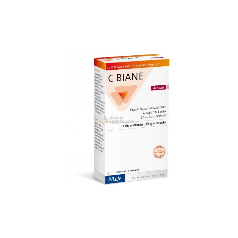 C Biane - 20 comprimés - PHARMACIE VERTE - Herboristerie à Nantes depuis 1942 - Plantes en Vrac - Tisane - EPS - Bourgeon - Myco C Biane - 20 comprimés - PHARMACIE VERTE - Herboristerie à Nantes depuis 1942 - Plantes en Vrac - Tisane - EPS - Bourgeon - Myco