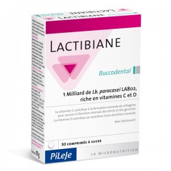 LACTIBIANE Buccodental - 30 comprimés - PHARMACIE VERTE - Herboristerie à Nantes depuis 1942 - Plantes en Vrac - Tisane - EPS - 
