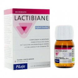 LACTIBIANE Enfant - Gouttes 30 doses - PHARMACIE VERTE - Herboristerie à Nantes depuis 1942 - Plantes en Vrac - Tisane - EPS - B