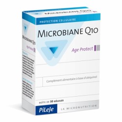 MICROBIANE Q10 Age Protect - 30 gélules - PHARMACIE VERTE - Herboristerie à Nantes depuis 1942 - Plantes en Vrac - Tisane - EPS 