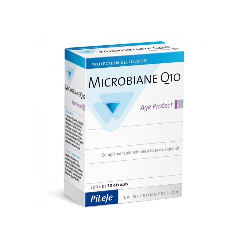 MICROBIANE Q10 Age Protect - 30 gélules - PHARMACIE VERTE - Herboristerie à Nantes depuis 1942 - Plantes en Vrac - Tisane - EPS MICROBIANE Q10 Age Protect - 30 gélules - PHARMACIE VERTE - Herboristerie à Nantes depuis 1942 - Plantes en Vrac - Tisane - EPS